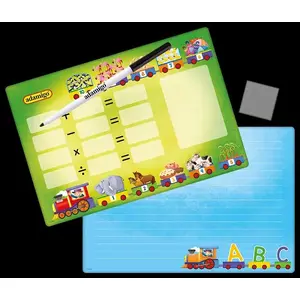 Dry-erase board A4 Adamigo — compact reusable writing surface for notes and markers