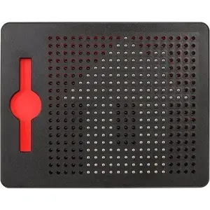 Magnetic drawing board Kruzzel Tablica with magnetic beads and magnetic stylus