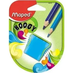 Pencil Sharpener Maped Boogy with Shavings Container, 2 Holes