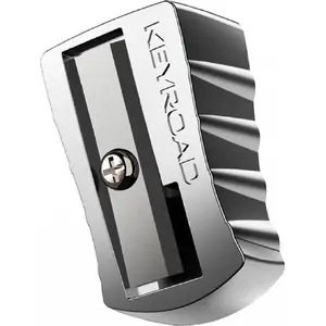 Точилка Keyroad KR971682 однорезцовая алюминиевая серебристая