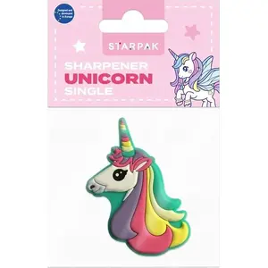 Точилка для карандашей STARPAK TEMPEROWKA 1OSTRZ UNICORN STK PBH 12/48