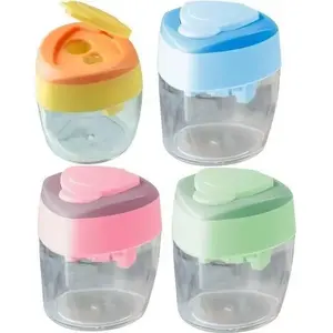 Double triangular pencil sharpener with container, Keyroad MIX