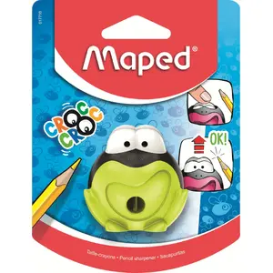 Механическая точилка для карандашей Maped 017710 — пластик, разноцветная, 1 шт.