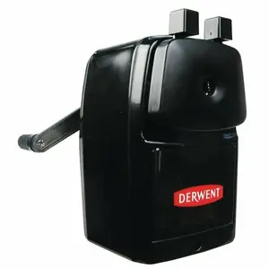Ручная точилка для столешницы Derwent Super Point, однодырочная, чёрная