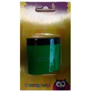 Pencil Sharpener Strigo model 263178 — double-thickness blades with container