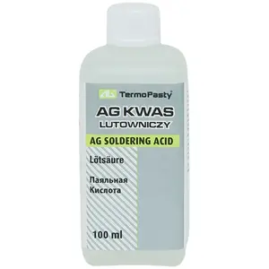 Soldering Flux Liquid AG TermoPasty SOLD-ACID/100 100 ml – acid flux for soldering