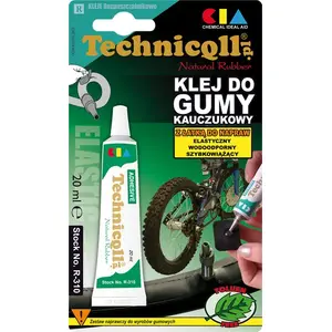 Lateksas/ gumijas līme Technicqll R-310 20 ml — kontakta līme gumijas remontam