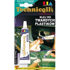 Līme cietiem plastmasām Technicqll R-327 20 ml (C2-R327)