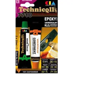 Epoxy adhesive Technicqll E-198 2x20 ml – two-component universal repair glue