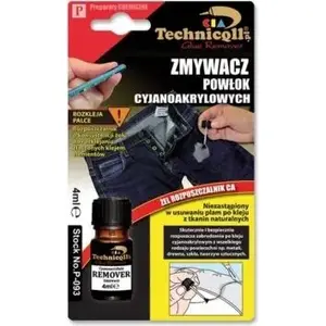 Technicqll cyanoacrylate coating remover 4 ml (C2-P093) – solvent for adhesive residue