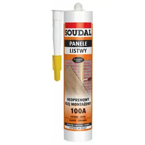 Клей монтажный Soudal 100A неопреновый 310 мл - Soudal KLEJ MON 100