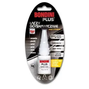Adhesive Bison Bondini Plus 6 g — Bison instant glue 6g