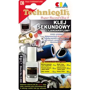 Cianoakrila līme ar otiņu Technicqll C-990, 8 g