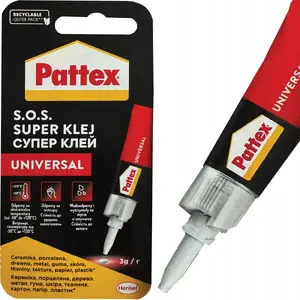 Клей Pattex SUPER PATTEX S.O.S. Ocean, универсальный моментальный, 3 г, прозрачный