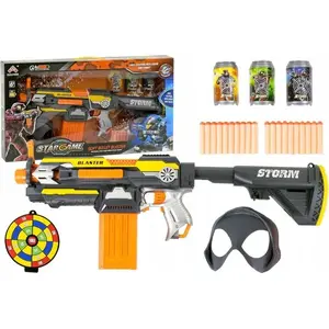 Toy foam dart blaster TEKA model 513569 — foam darts play weapon