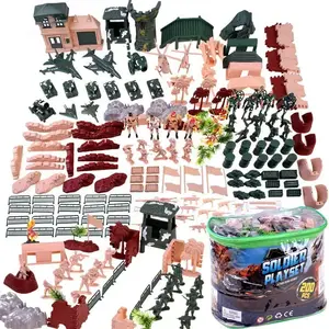 AIG mix military base playset ZA4364 — 200-piece soldier figures and accessories