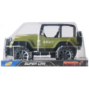 Toy Military Vehicle Mega Creative AUTO WOJSKO P/B 26x13x16 MC PBX 36/72, model 959