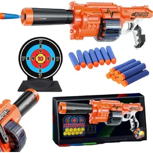 Toy foam pellet gun ProNice model G9 — foam pellets and target shooting set