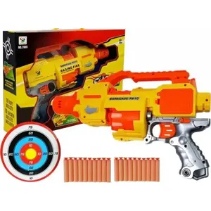 Foam Dart Pistol LEAN Sport model 5074 — foam projectiles, lightweight toy pistol