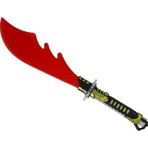 Toy Light-Up Red Machete for Children LEANToys model 16677, battery-powered, safe play weapon