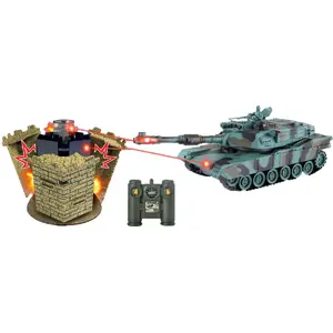 Remote Controlled Tank Zegan M1A2 1:28 scale, 27 MHz control