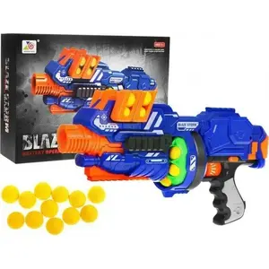 Pistol Blue Blaze Storm — 12 BBs, spring-powered airsoft replica