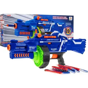 No name Blaze Storm Karabin Maszynowy Niebieski — toy blaster, model ZMI.ZC7050