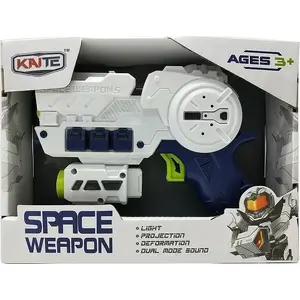 Battery-powered space blaster toy Adar Pistolet kosmiczny — battery-operated toy blaster