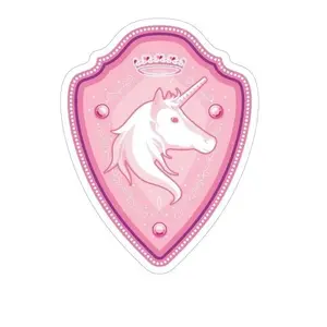 Shield, Papo Tarcza rycerska z jednorożcem (decorative toy shield)