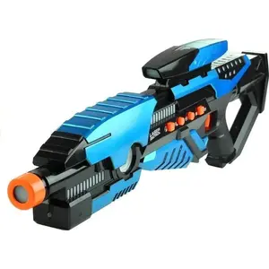 Toy Space Pistol LEANToys 3370 — 5 LED Light Colors, Sound Effects