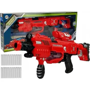 LEAN Sport luminescent foam dart pistol with sound, glow-in-the-dark, 45 m range