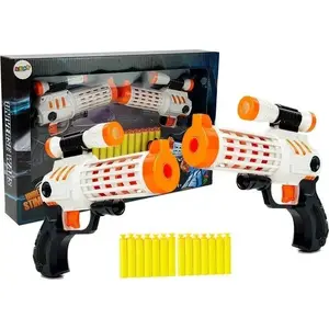 Toy dart pistols set LEANToys model 5964 — foam darts playset