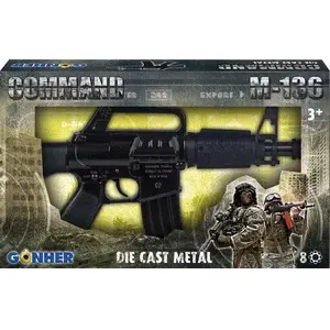Machine gun toy Gonher 136/6 metal — No name, model GXP-698016
