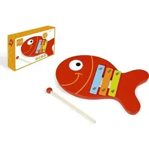 Percussion Toy Cymbals Scratch Cymbałki Rybka — children's musical instrument, small hand cymbals