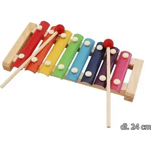 Wooden Glockenspiel / Xylophone w&k model 504525 — children's percussion instrument