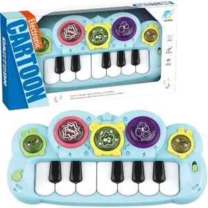 Trifox Trifox Pianinko niebieskie A-1624 81821 — детское пианино, настольный мини-клавишный инструмент