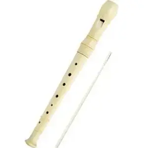 Wooden Straight Grand Flute Grand model 182989 — simple wooden fife