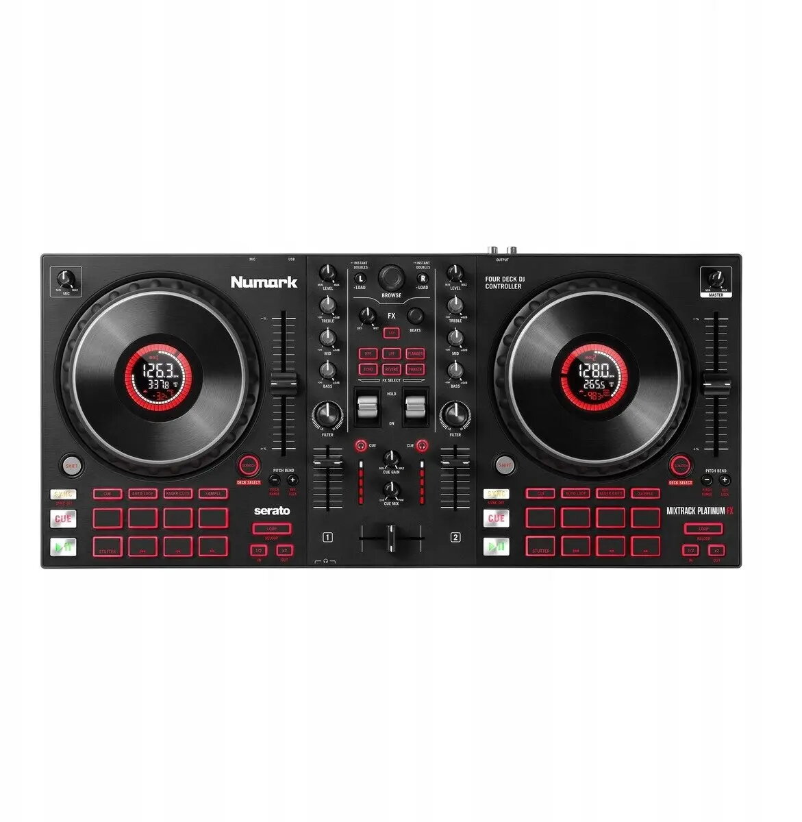 DJ pulti un MIDI klaviatūras