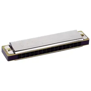 Toy harmonica Goki Mouth organ in paper box, metallic finish, 90 g, age 3+