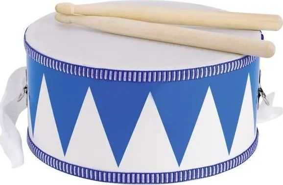 Toy drum Goki 61898 — wooden children's instrument Photo 2