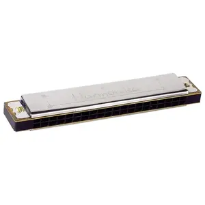 Harmonica Goki Mouth organ – toy musical instrument, metallic, 110 g, age 3+