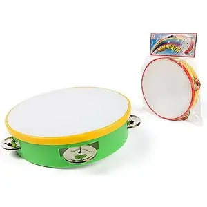Tambourine No name MAREK M56 — hand percussion instrument, single-row jingles