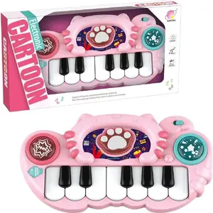 Pianinko kaķēns A-1623 rozā — Trifox mīkstā rotaļlieta