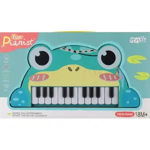 Игрушечное пианино Mega Creative PIANINKO B/O ZABA 32x18x5 см на батарейках модель S680-111