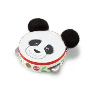 Toy tambourine Giochi Sevi Tambourine, panda theme, multicolour, for ages 2+