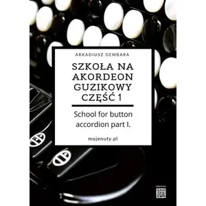 Music method book Feeby Szkoła na akordeon guzikowy cz.1 – instructional score, Polish edition, MPN 9788396187307