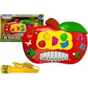 Electronic Piano LEAN Sport Pianinko Elektroniczne Jabłko - model 6604, connectable to phone