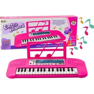Children's Electric Piano LEANToys 36 Melodies, Pink