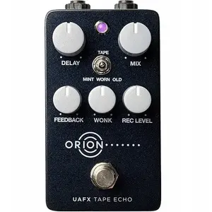 Tape echo pedālis UNIVERSAL UA - UAFX Orion Tape Echo ģitārai un basam, analogam līdzīgs aizkaves efekts