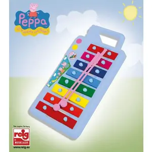 Percussion glockenspiel toy reig musicales Peppa model 2341 — children's metal xylophone